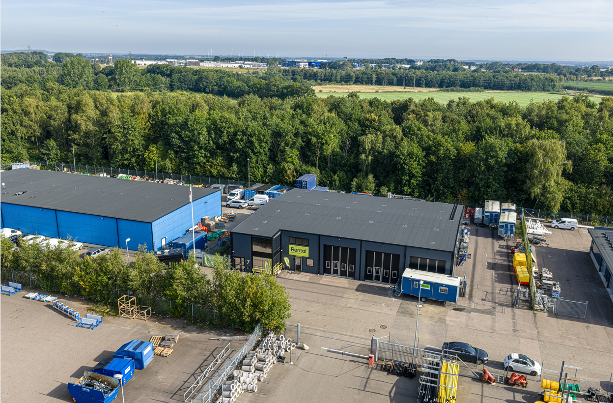 Verksamhetslokaler i ett industriområde i Malmö